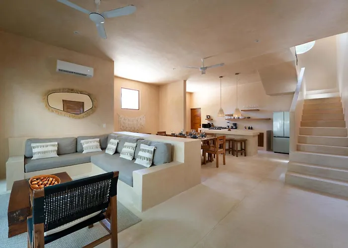 Stylish 3br Ahal With Pool In Holistika * Tulum