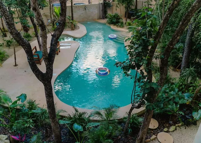 Stylish 3br Ahal With Pool In Holistika * Tulum
